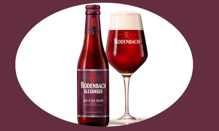 Rodenbach Alexander glas en flesje Rodenbach Alexander glas en flesje